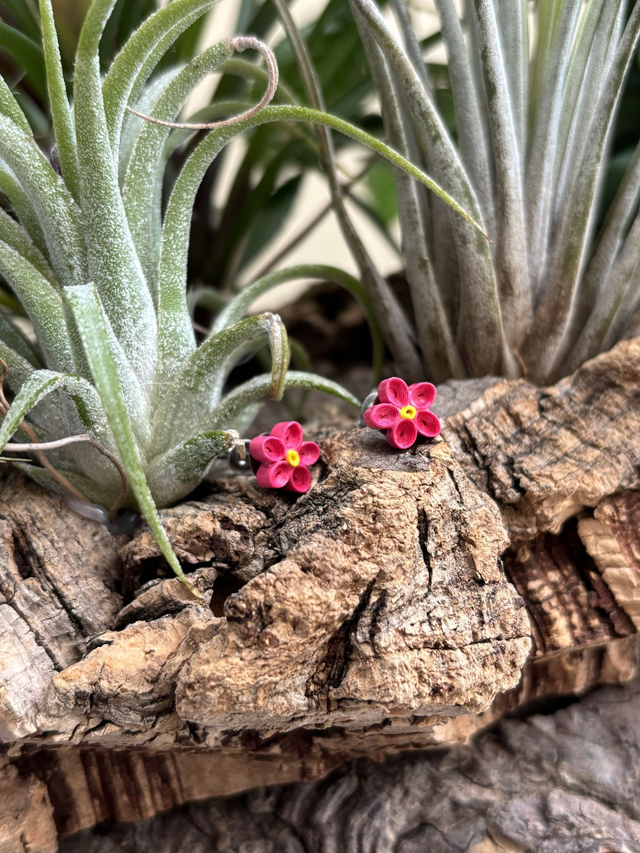Petites fleurs fuchsia