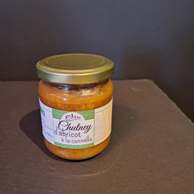 chutney d'abricot à la canelle 
