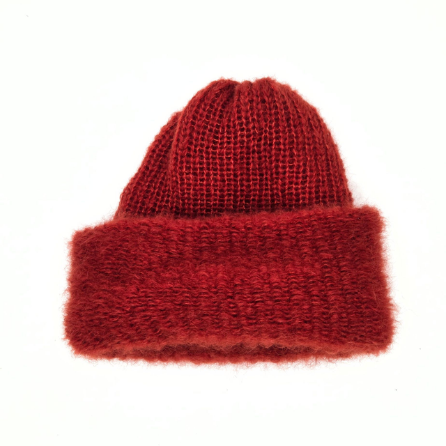 Bonnet "Garret" Mohair de chevreau ou Mohair et Soie