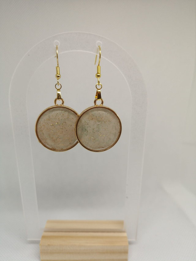 Cercle doré romantique