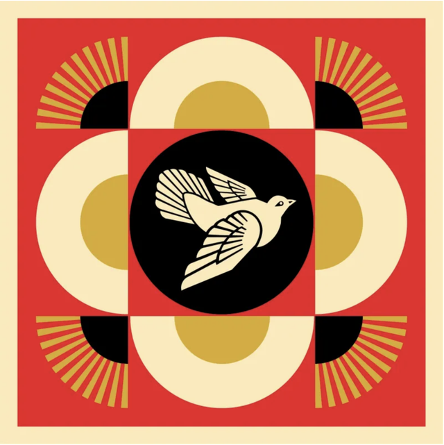Shepard Fairey - Dove Geometric - 300ex - 2017