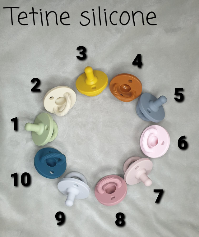 Tetine silicone 