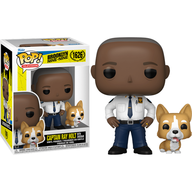 Brooklyn Nine-Nine: Captain Ray Holt (with Cheddar) Pop! #1626