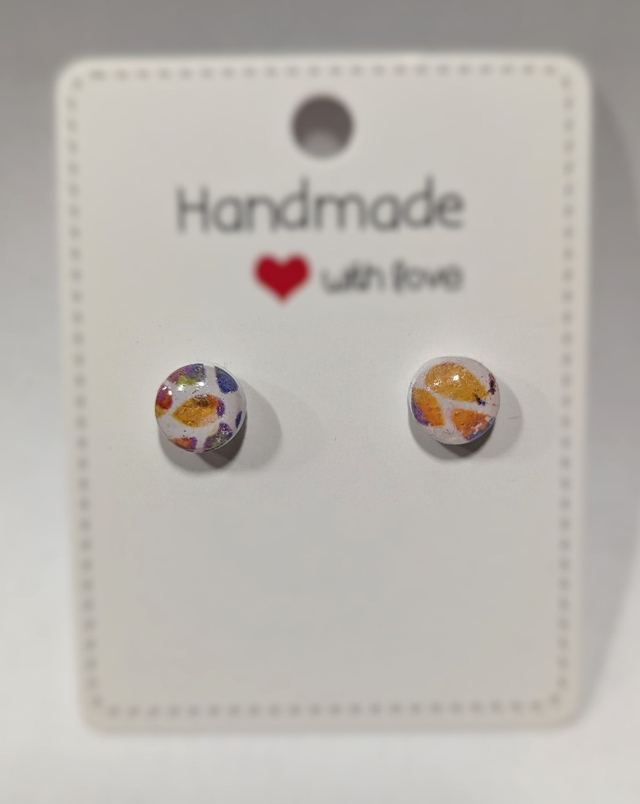 Boucle d'oreilles puce automne