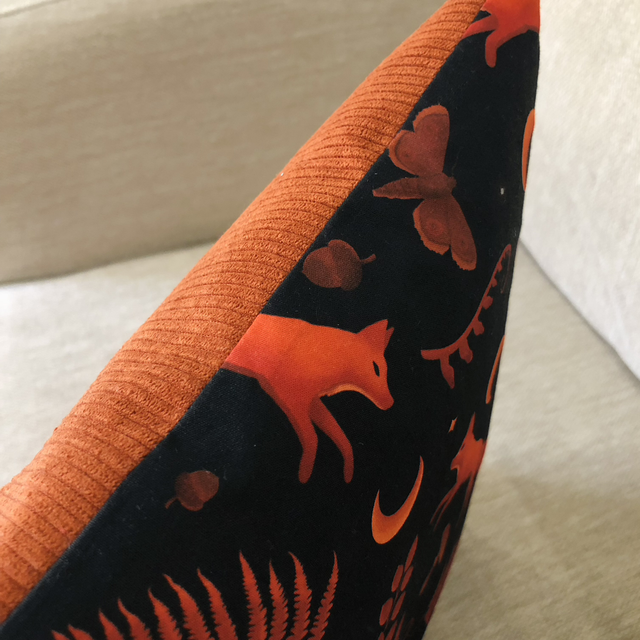 Coussin 40x40 - Le bois aux renards