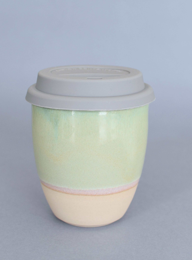 Travel cup/Keep Cup- Coastline Green