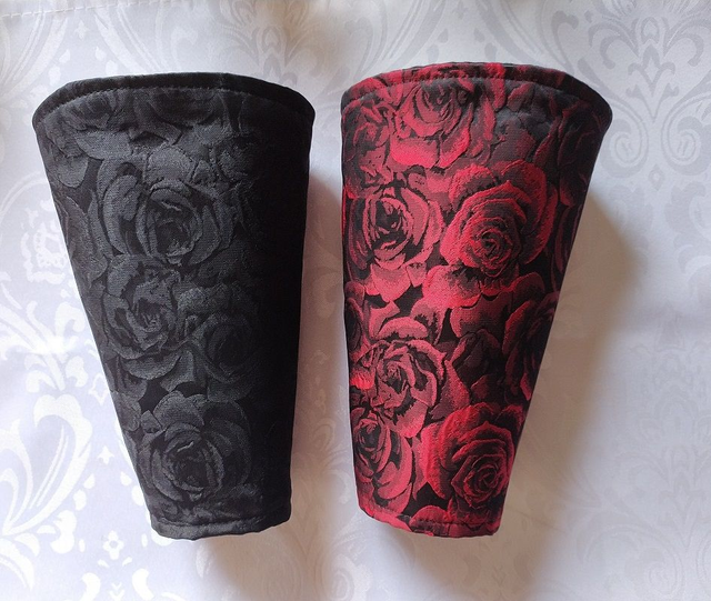 Bracelet manchette roses 3D