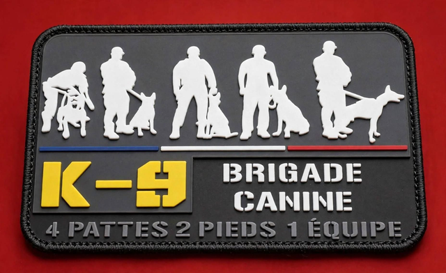 Patch PVC – Binôme K9