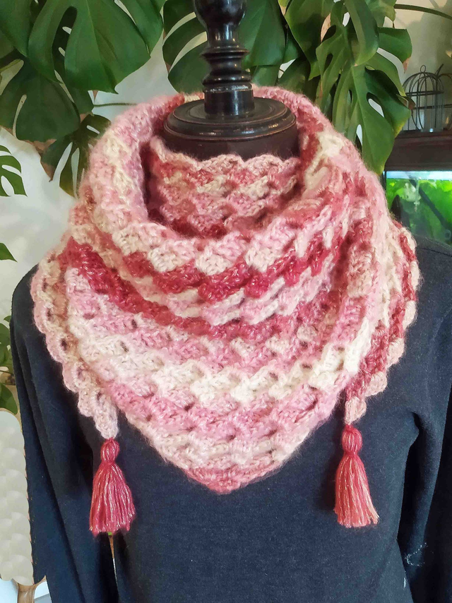 Chèche "Framboise"-301