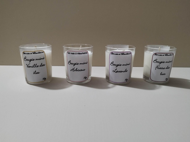 Bougie mini fleur d'acacia 70g