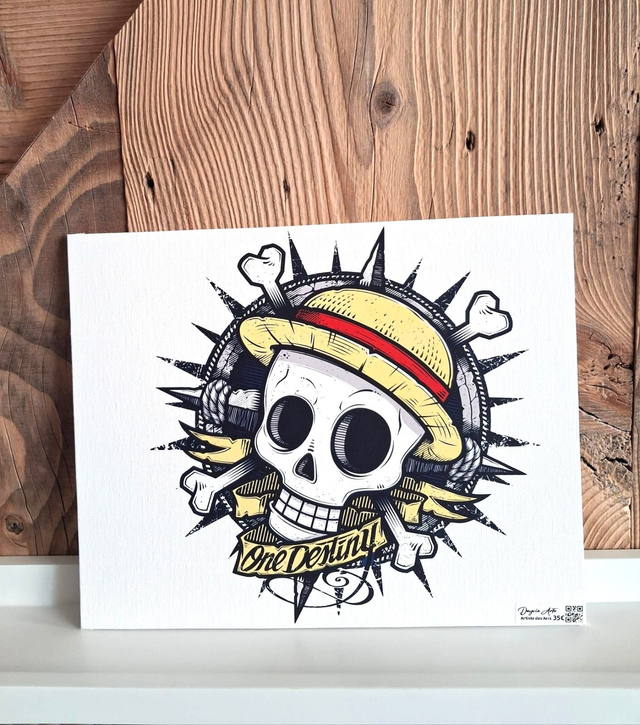 Tête de pirate H - ☠ One Pirate 