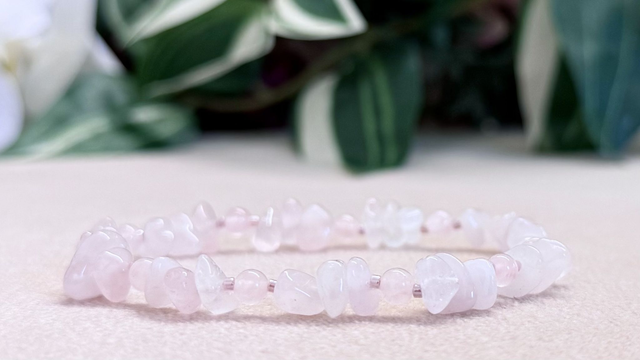 Bracelet | Quartz Rose - Reliefs