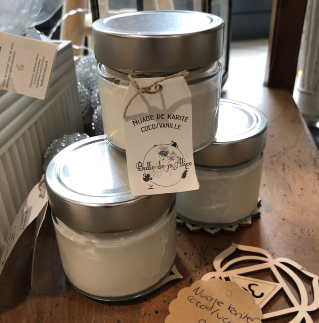 Nuage karité vanille coco