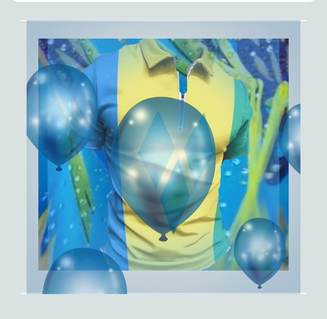 🇻🇨 SVG BEQUIA COLLECTION - ZIP GOLF T-SHIRT