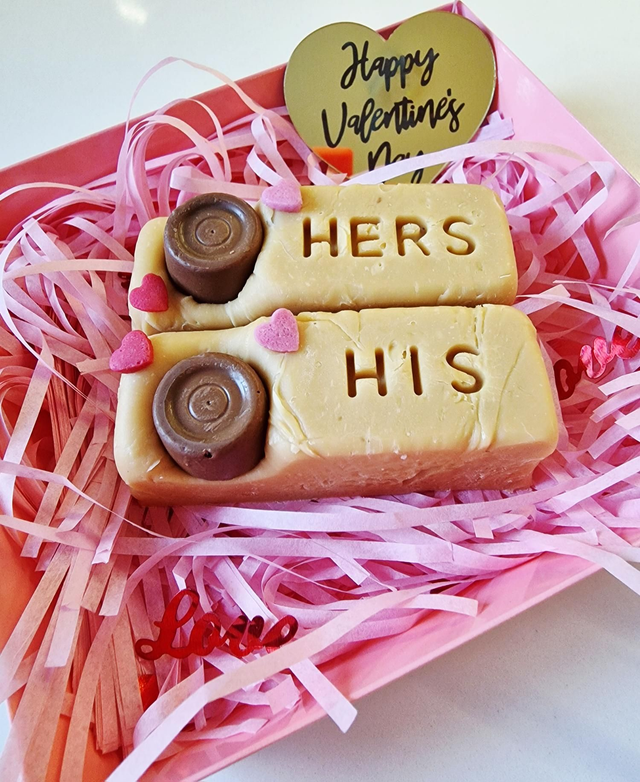 Valentine's mini bar set - His &amp; Hers