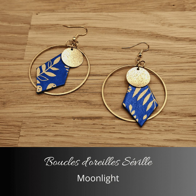 Boucles d&#039;oreilles Séville - Moonlight