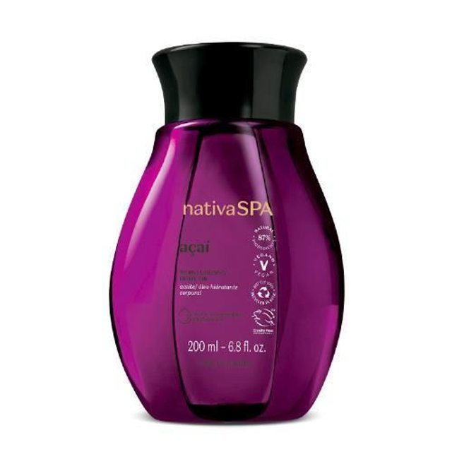 Aceite corporal hidratante de açaí 200 ml