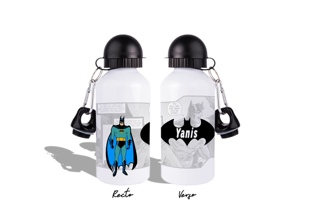 Gourde 500ml  alu Blanche