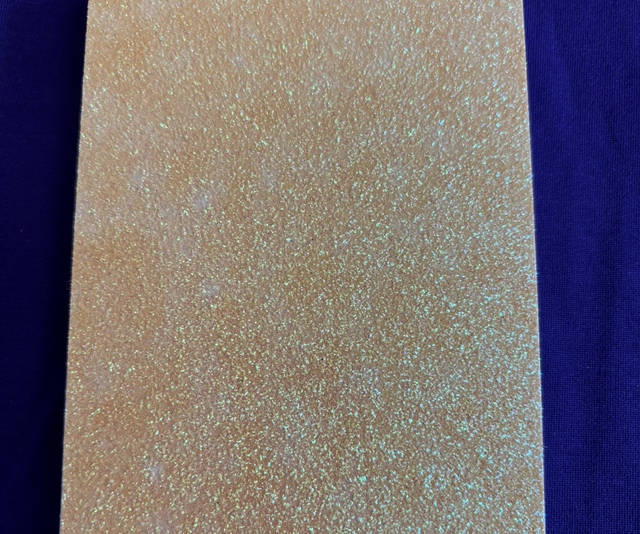 Plain Note Pad Yellow Glitter