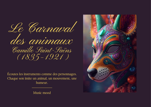 Carte postale Camille Saint-Saens