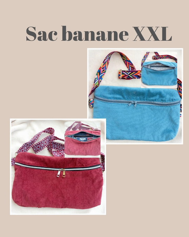 Sac banane XXL 