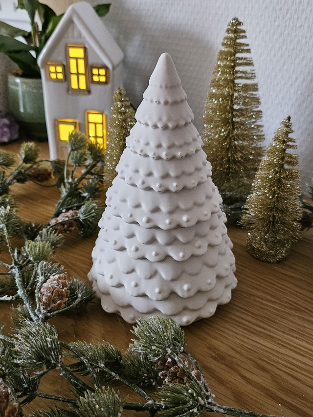 Bougie Sapin Blanc parfum Gui