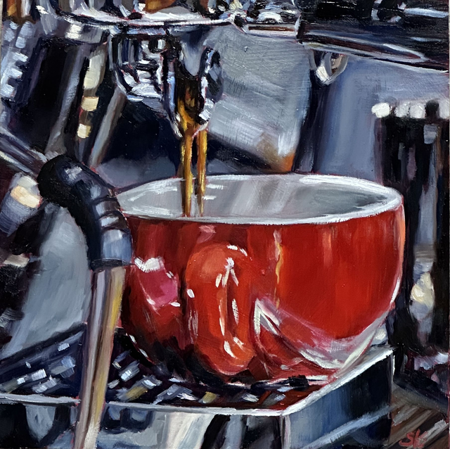 Fotomagnet - Espresso-Moment