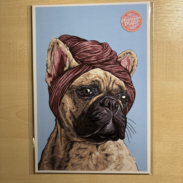 Moonbeam Magic Frenchie Print