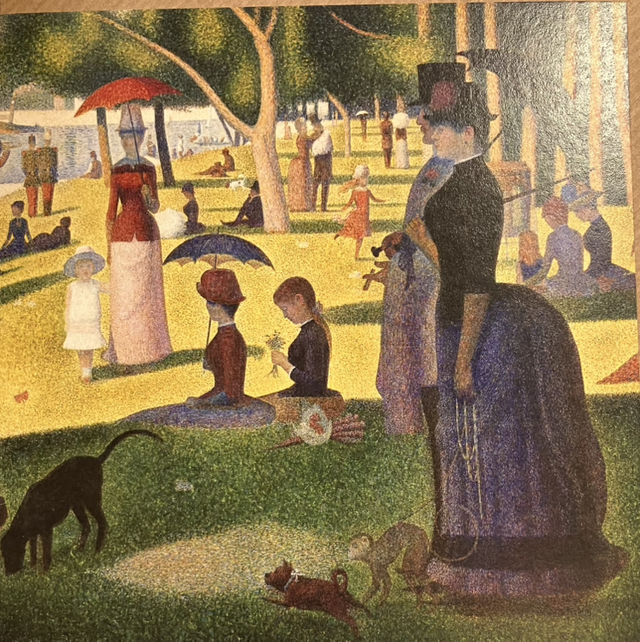 Col Cards The Art Collection Seurat A Sunday on La Grande Jatte