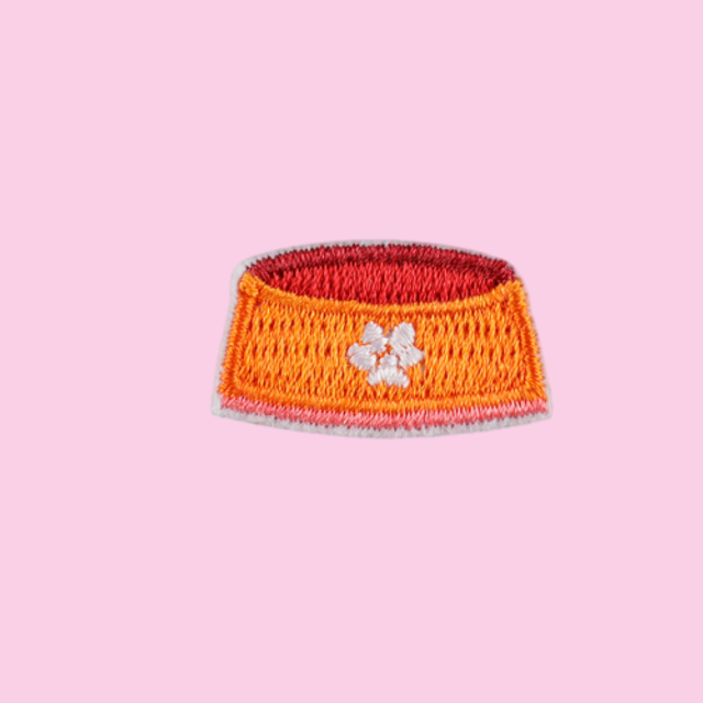 Orange Pet Bowl