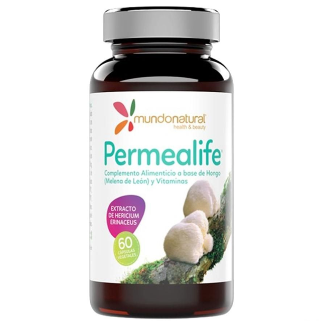 Permealife Melena De Leon 60caps Mundonatural