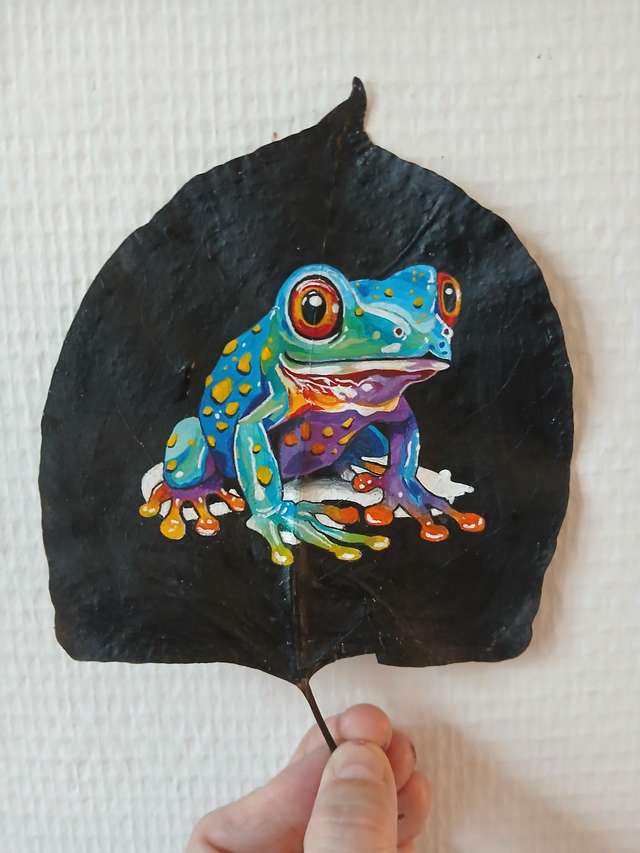 La gardienne de la feuille