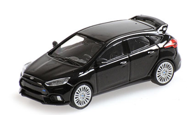 Ford Focus RS 2018 schwarz Minichamps 1:87