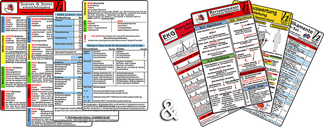 Schemata & Scores + Rettungsdienst Karten-Set (2in1 Set)