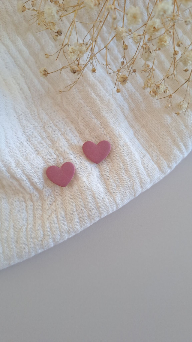 Cœurs Yna (bois de rose)