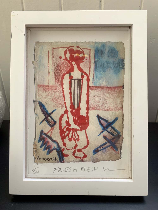 Fresh Flesh - Framed Giclée Print