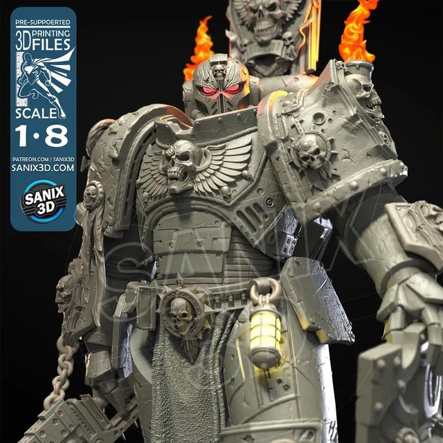 STATUE WARMACHINE 40K STAR KNIGHT série gaming