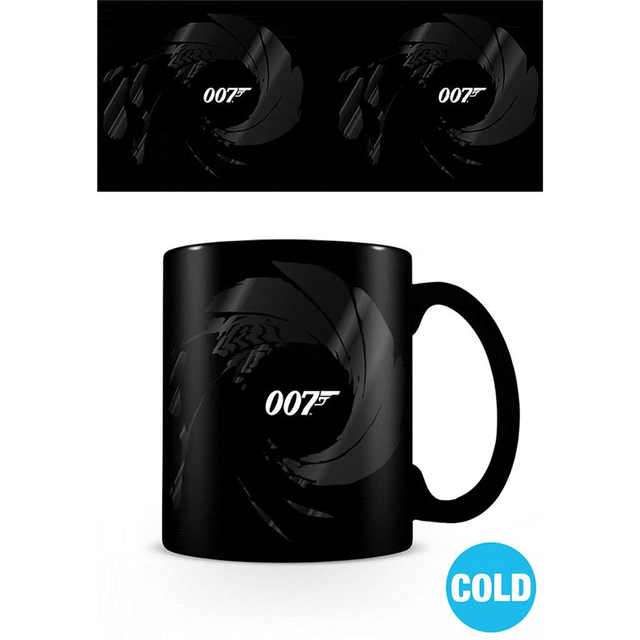 James Bond: Gunbarrel Heat Change Mug