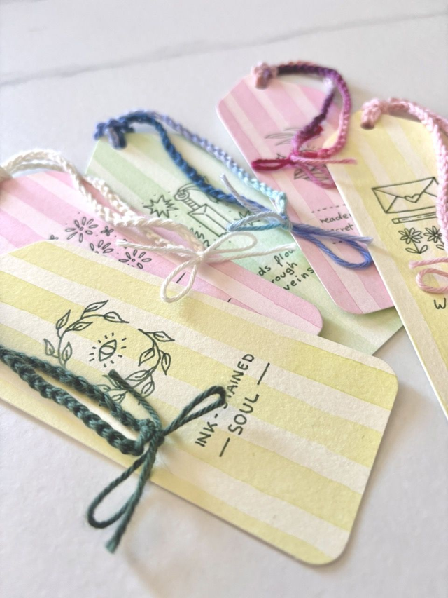 Le jardin des Marques-Pages ~ Rose Pâle