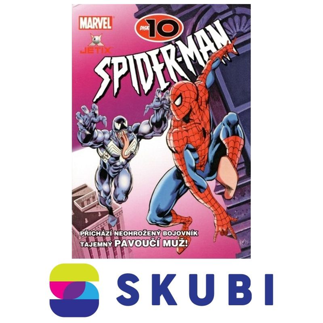 DVD Spider-Man - disk 10 - Přichází neohrožený bojovník tajemný pavoučí muž