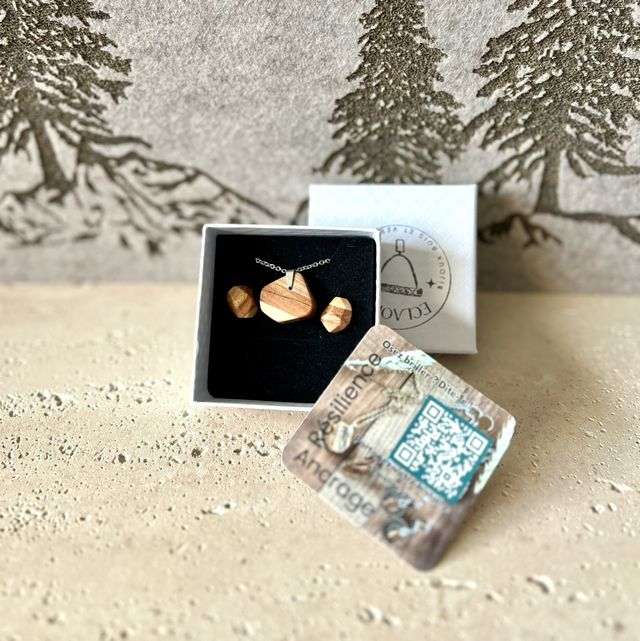 Parure Duo de Vergers | Olivier & Prunier