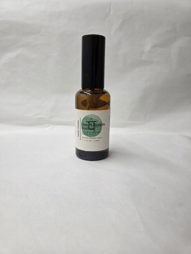 Heart Chakra Body Massage Oil 50ml - BF-011