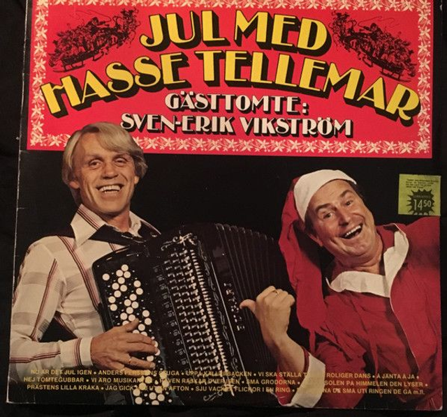 Hasse Tellemar Gästtomte: Sven-Erik Wikström – Jul Med Hasse Tellemar Vinyl
