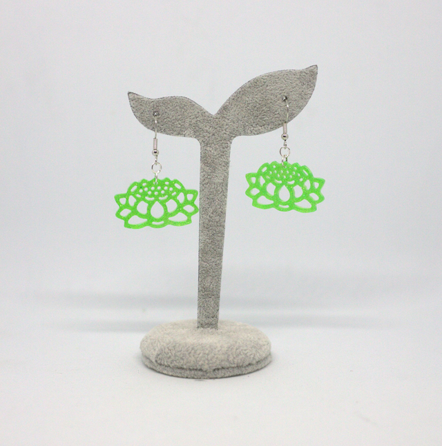 Boucles d'oreilles Lotus