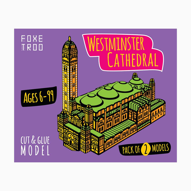 Westminster Cathedral Paper Model Kit