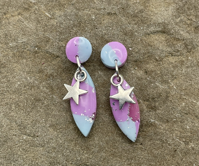 Misty star stud drops 