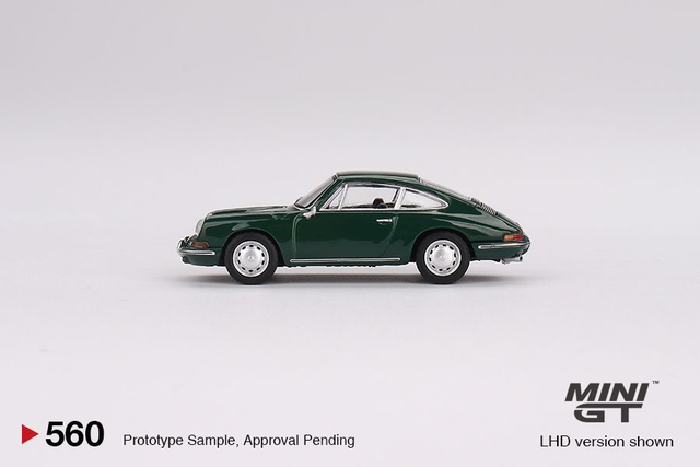 MGT00560 Mini GT 1/64 Porsche 911 1963 Irish Green (LHD)