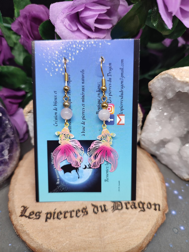 Boucles d'oreilles Amorya