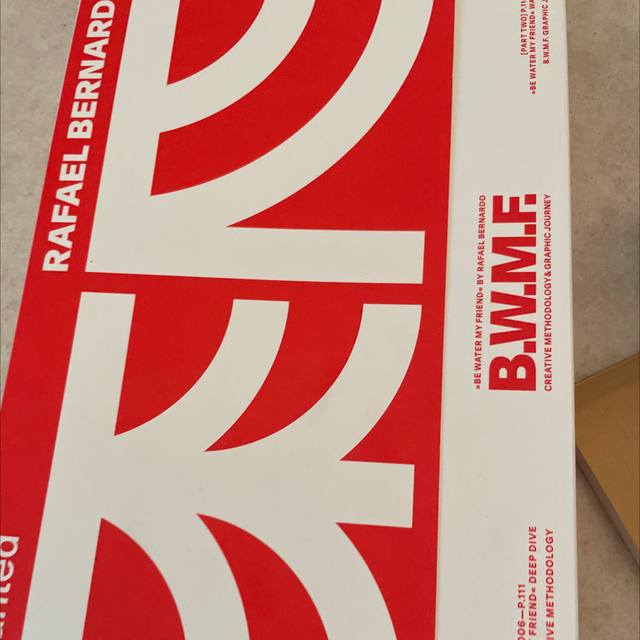 B.W.M.F. Be Water My Friend Rafael Bernardo