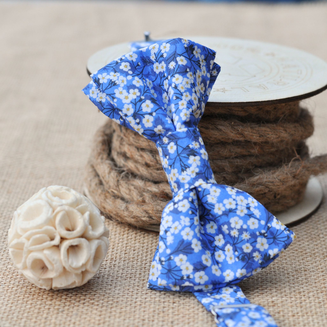 Noeud pap - Mitsi Victoria - Bleu victoria